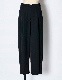 2way Tuck Form Trousers / black