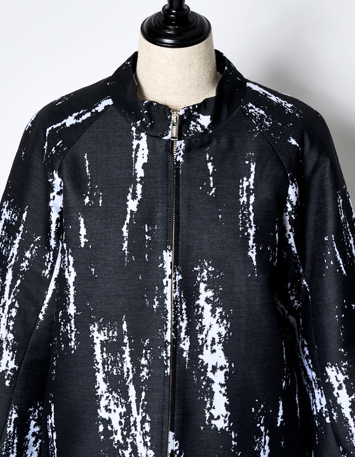 Woodpecker Jacquard Blouson / black