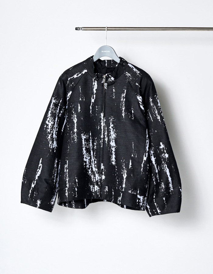 Woodpecker Jacquard Blouson / black