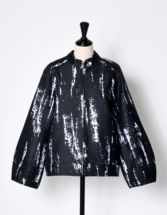 Woodpecker Jacquard Blouson / black