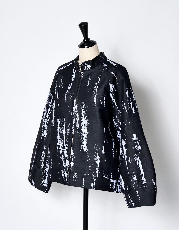 Woodpecker Jacquard Blouson / black