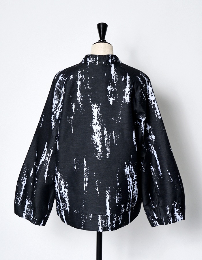 Woodpecker Jacquard Blouson / black