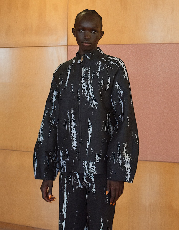 Woodpecker Jacquard Blouson / black