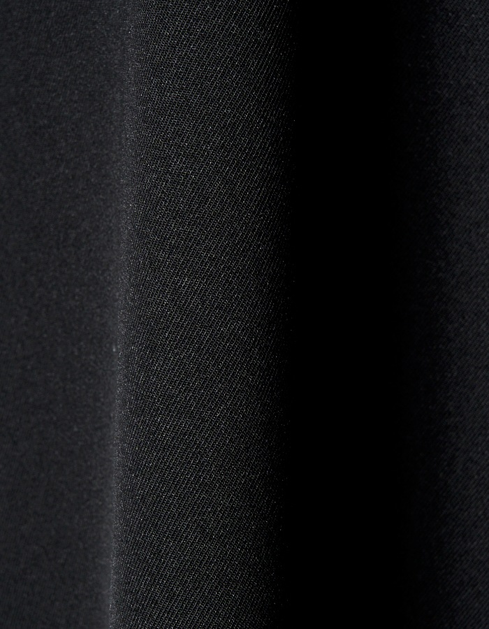 Landscape Embroidery Dress / black