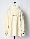 River Short Duffle Coat / white