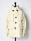 River Short Duffle Coat / white