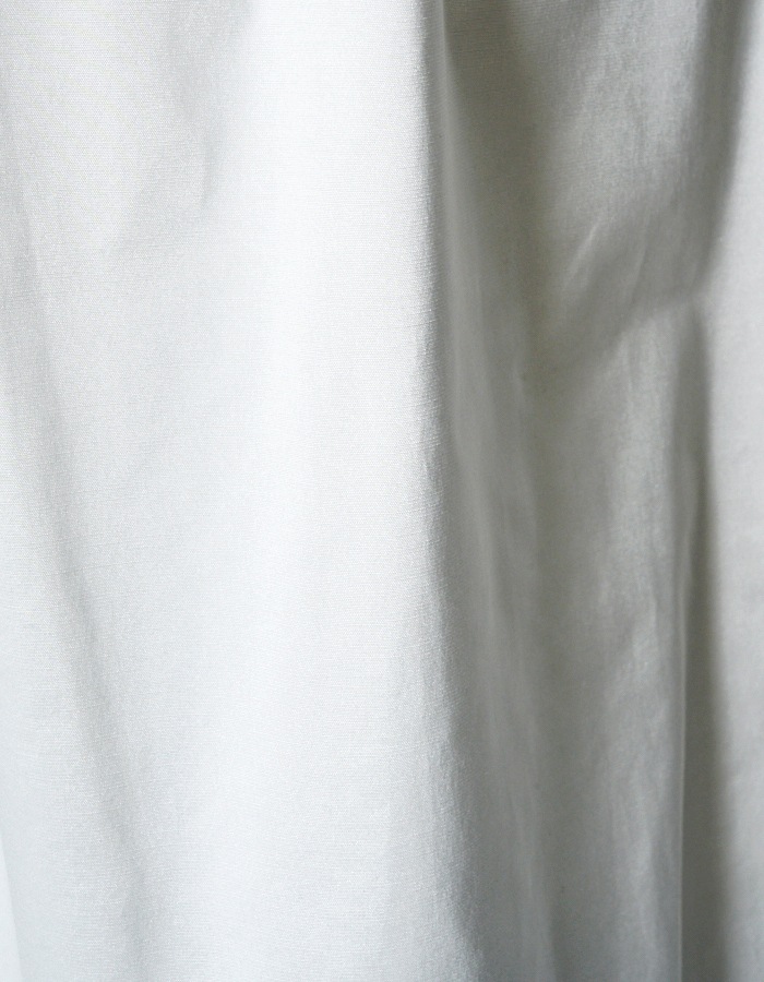 Sun & Moon Ruffle Skirt / white