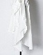 Sun & Moon Ruffle Skirt / white
