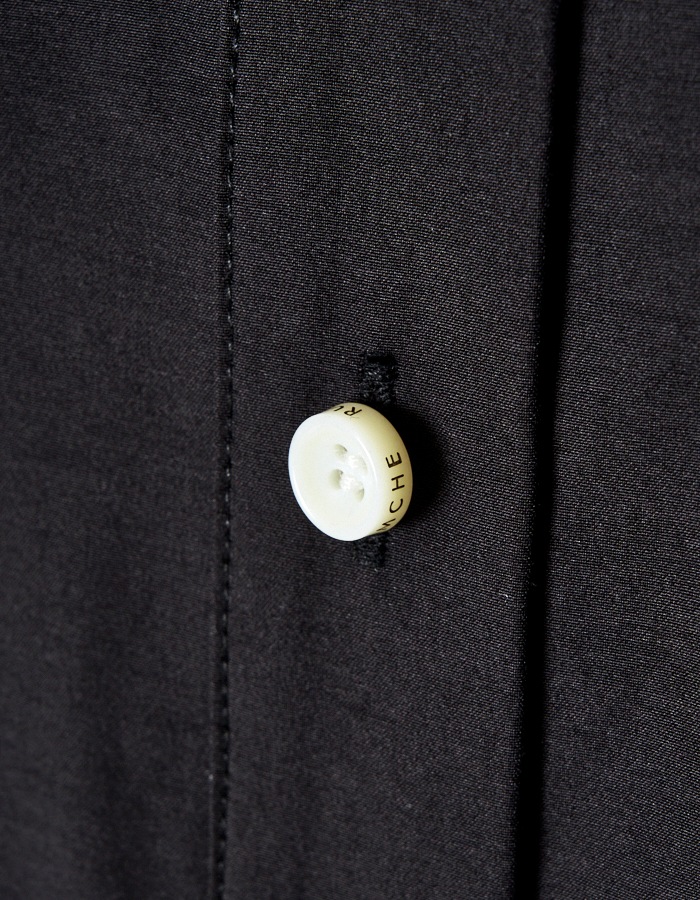 Stitch Balloon Dress / black