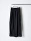 Tuck Gathered Skirt / black