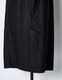 Tuck Gathered Skirt / black
