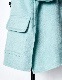 Shaggy River Short Duffle Coat / mint