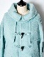 Shaggy River Short Duffle Coat / mint