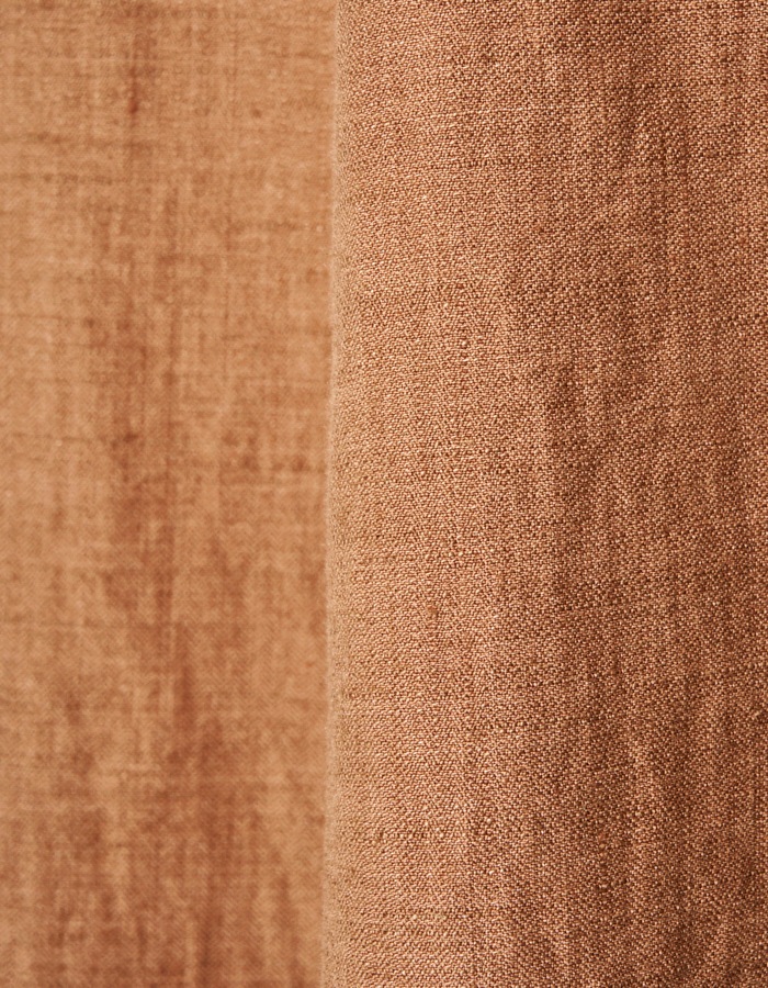 Asymmetry Camisole Dress / terracotta