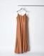 Asymmetry Camisole Dress / terracotta