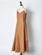 Asymmetry Camisole Dress / terracotta