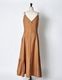 Asymmetry Camisole Dress / terracotta
