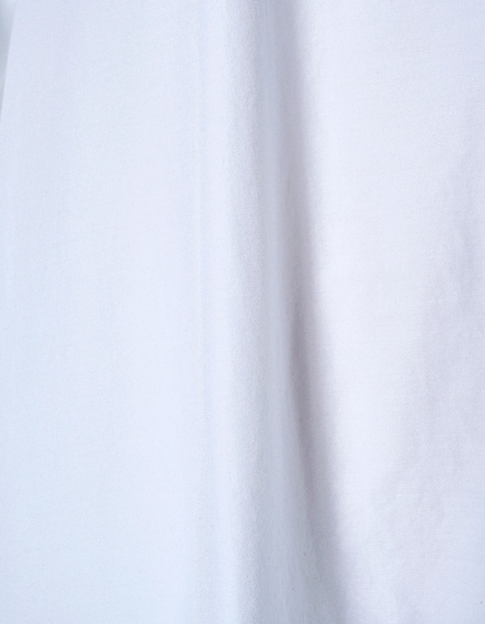 Stitch Balloon Dress / white