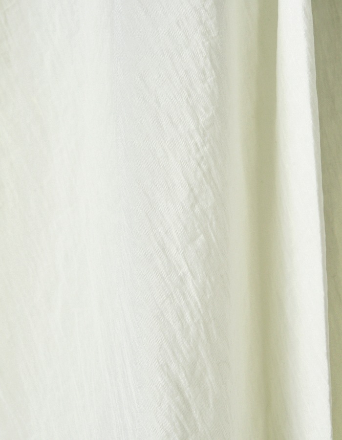 Stitch Balloon Skirt / white