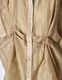 Layered Tuck Sleeveless Blouse / beige