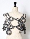 Flower Bond Yarn Harness / silver