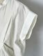 Layered Tuck Sleeveless Blouse / white