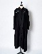 Art Stitch Shirt Dress / black
