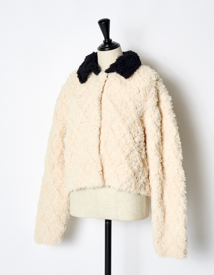 Rumche ジャケット　美品 Cable Knit Jacket / off white | TOPS,KNIT | RUMCHE OFFICIAL ONLINE
