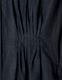 Bundled Tuck Dress / navy