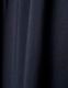 Cotton Bundled Tuck Dress / navy