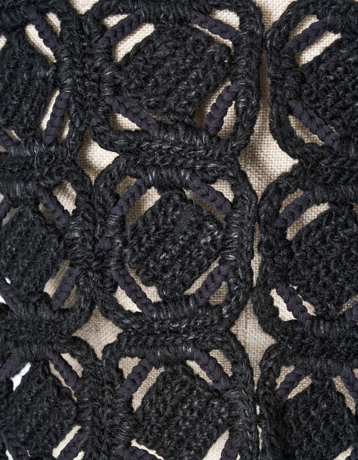 "ORIGAMI" Bustier / black