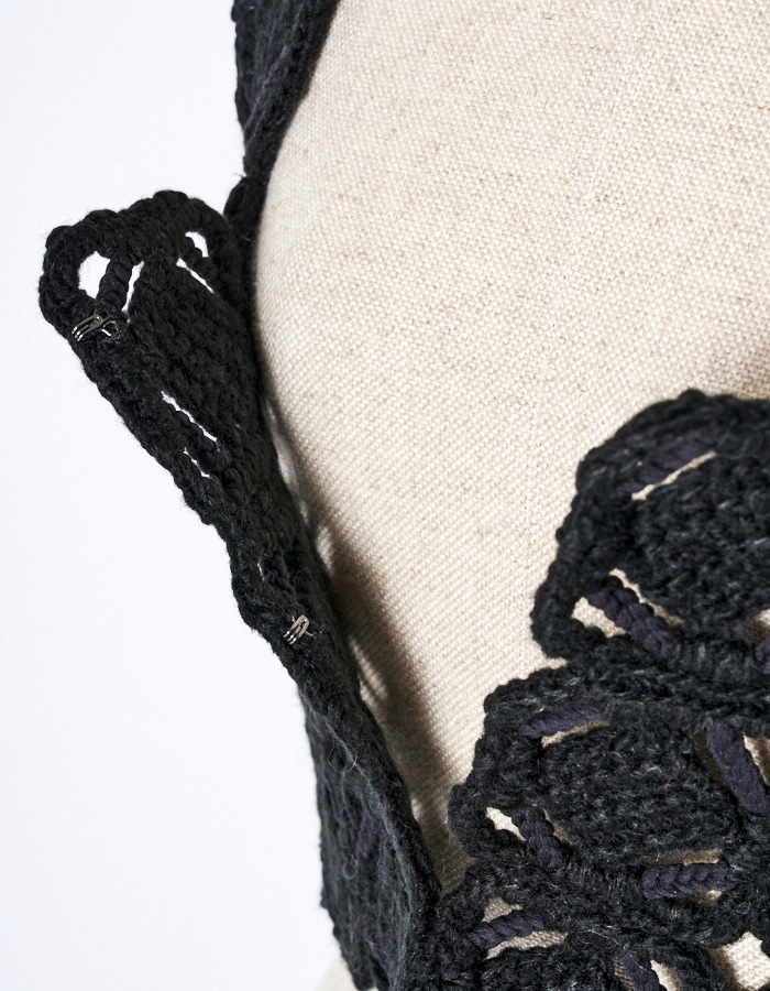 "ORIGAMI" Bustier / black