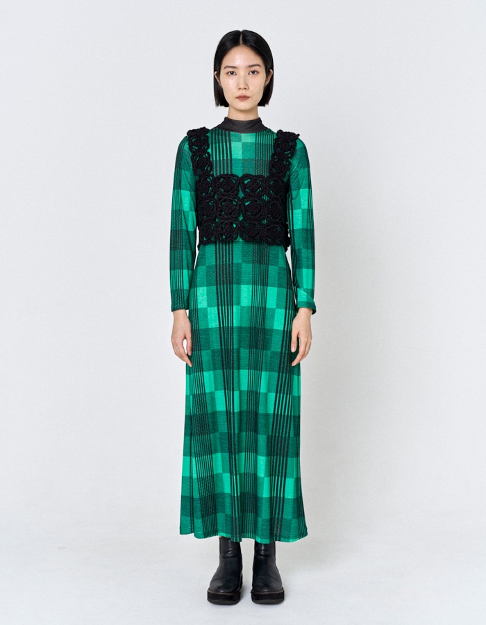 "ORIGAMI" Bustier / black