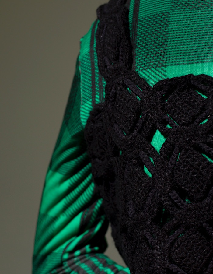 "ORIGAMI" Bustier / black