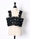 "ORIGAMI" Bustier / black