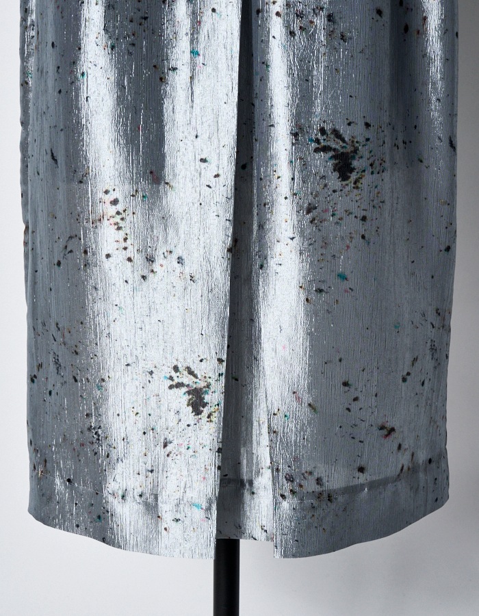 "GINGA" Original Paint Skirt / silver