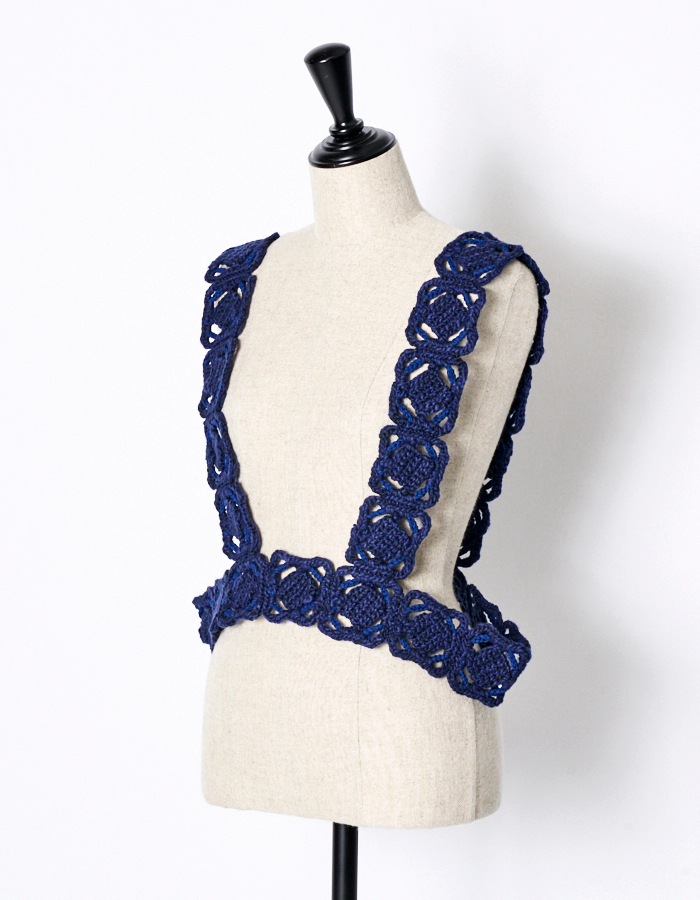"ORIGAMI" Harness / navy