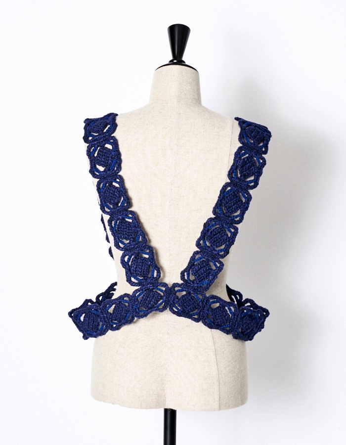 "ORIGAMI" Harness / navy