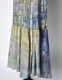 "SEIUN" Shirring Dress / multi