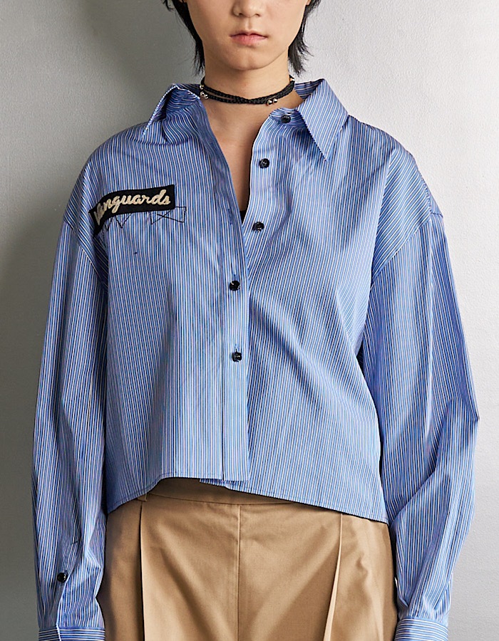 Bond Yarn Beads Choker / black