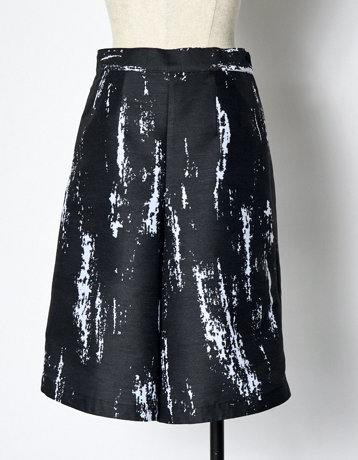 Woodpecker Jacquard Short Pants / black