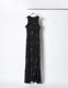 "GINGA" Shirring Dress / black