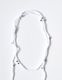 Bond Yarn Beads Choker / white