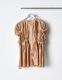 Bundled Tuck Blouse / terracotta