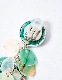 Ocean Plastic Bubble Earrings / green