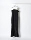 Shirring Dress / black
