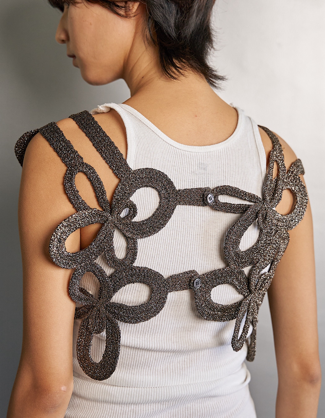 Flower Bond Yarn Harness / gold | GOODS | RUMCHE OFFICIAL