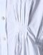 Cotton Bundled Tuck Blouse / white