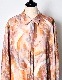 Wing Print Shirt Dress / pink