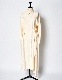 Art Stitch Shirt Dress / off white